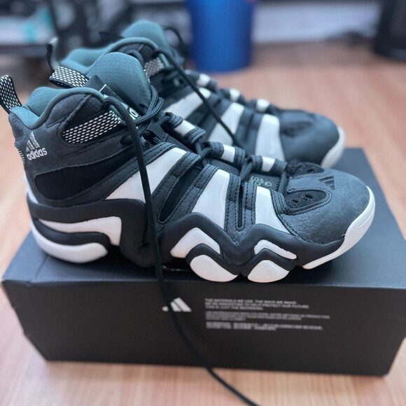 Adidas Kobe Bryant Crazy 8 Black and White - Picture 1 of 6